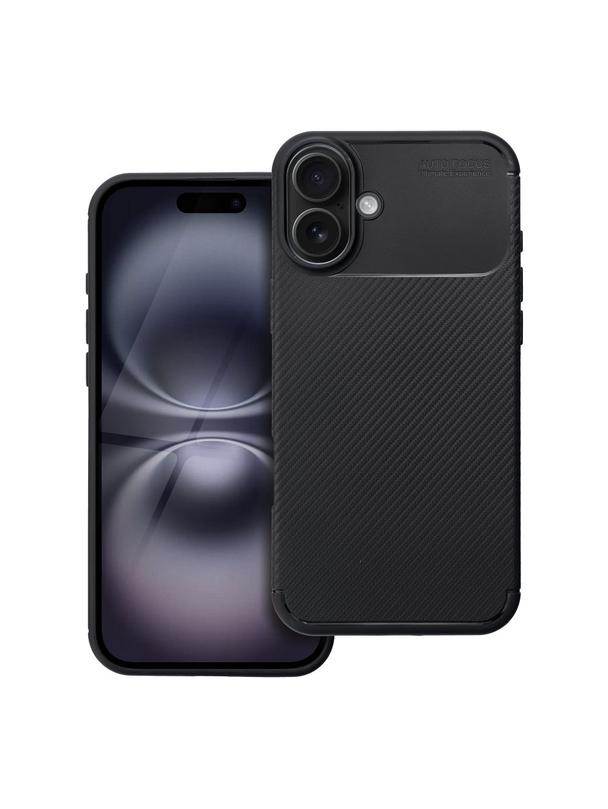 Futerał CARBON PREMIUM do IPHONE 16 Plus czarny