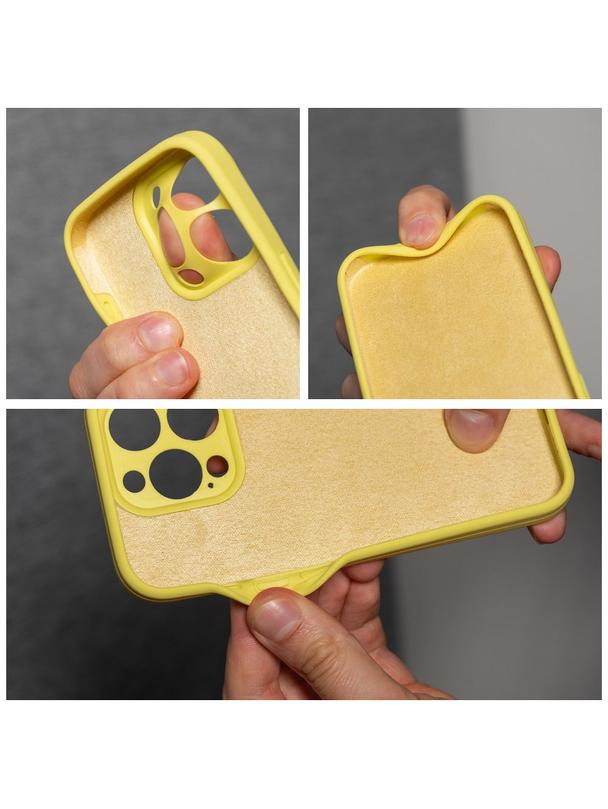 Futerał SILICONE 2mm do IPHONE 11 żółty