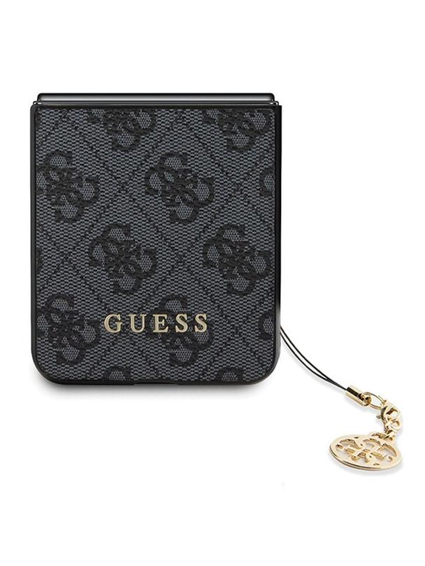 GUESS futerał do SAMSUNG Z Flip 5 GUHCZF5GF4GGR (4G Charm) szary