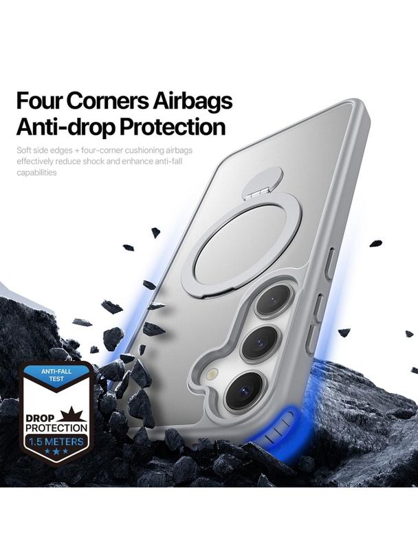 DUX DUCIS futerał YIND kompatybilny z MagSafe do SAMSUNG S25 Plus szary