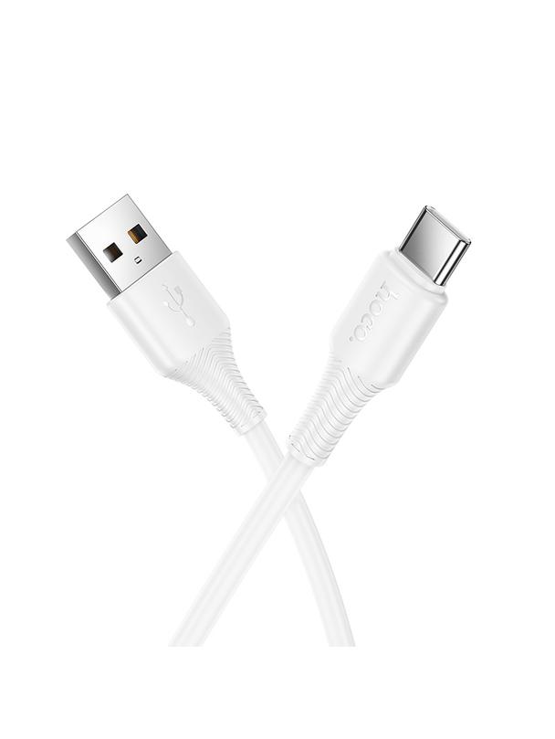 Kabel USB A do USB C Hoco 3A 1 m X120 biały