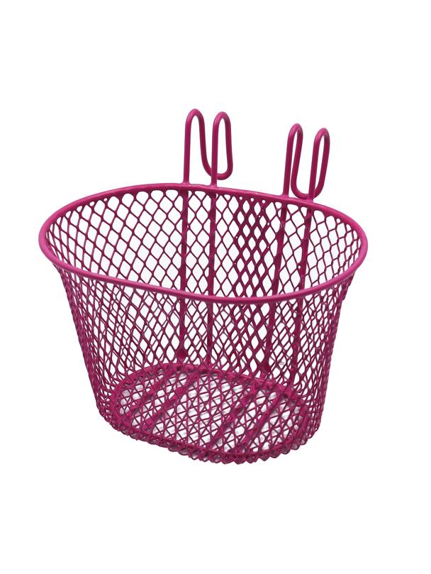 Kosz rowerowy przedni FSBKT-059T różowy
