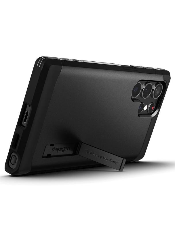 Futerał SPIGEN Tough Armor do SAMSUNG S22 ULTRA black