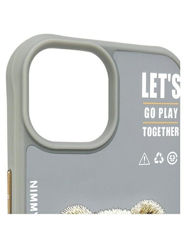 NIMMY futerał COOL&CUTE 2.0 Bear do IPHONE 15 szary