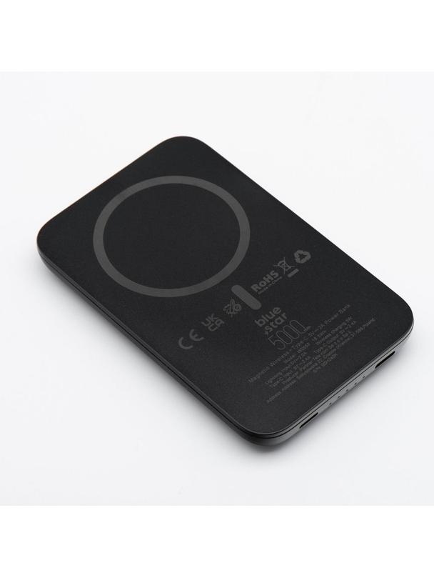 Powerbank zgodny z MagSafe Blue Star W0553 2A 5W 5000 mAh czarny