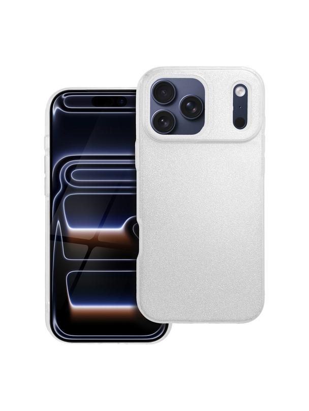 Futerał SHINING do IPHONE 17 Pro Max srebrny