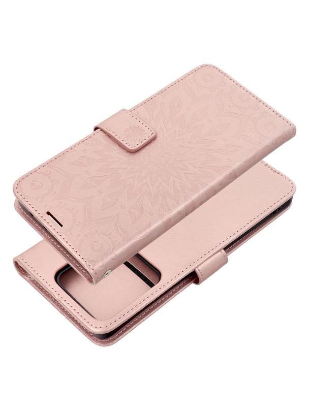 Kabura MEZZO Book do XIAOMI Redmi Note 13 5G mandala złoty róż