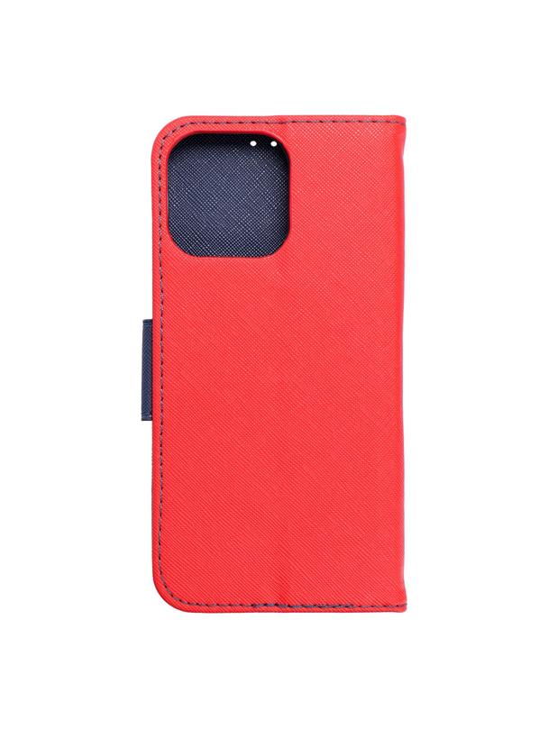 Kabura do IPHONE 15 Pro Max Fancy Book czerwono granatowy