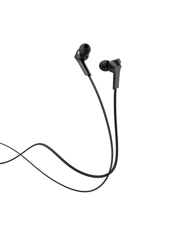 Słuchawki przewodowe douszne Jack 3,5 mm Hoco M72 czarne