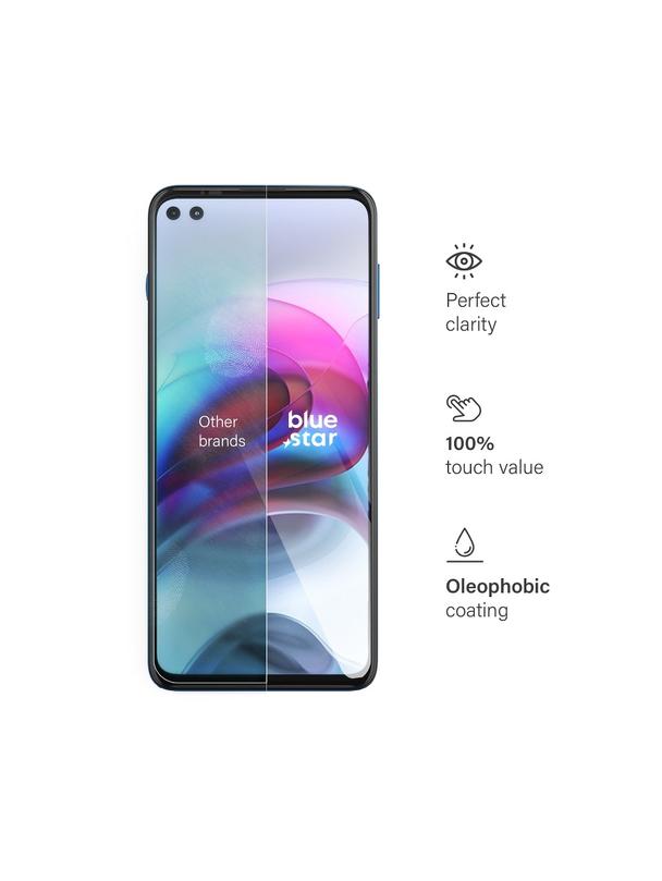 Szkło hartowane do Motorola G100 Blue Star