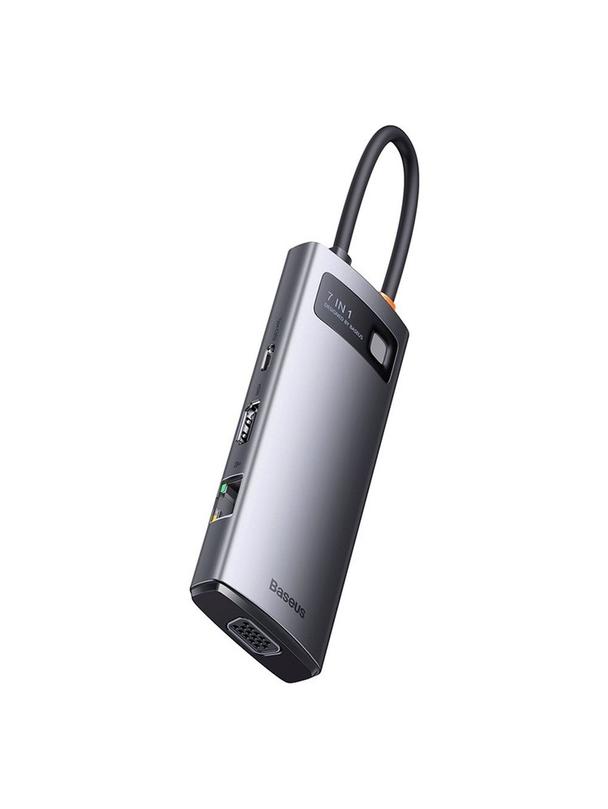 BASEUS adapter HUB 7w1 Typ C WKWG040013/BS-OH043 0,17 m gszary