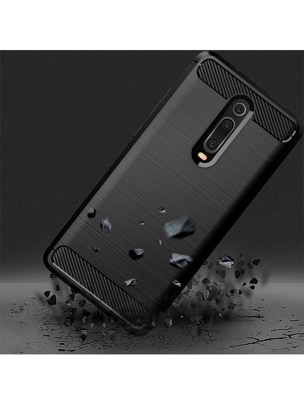 Futerał CARBON do XIAOMI Redmi 9T / Poco M3 czarny