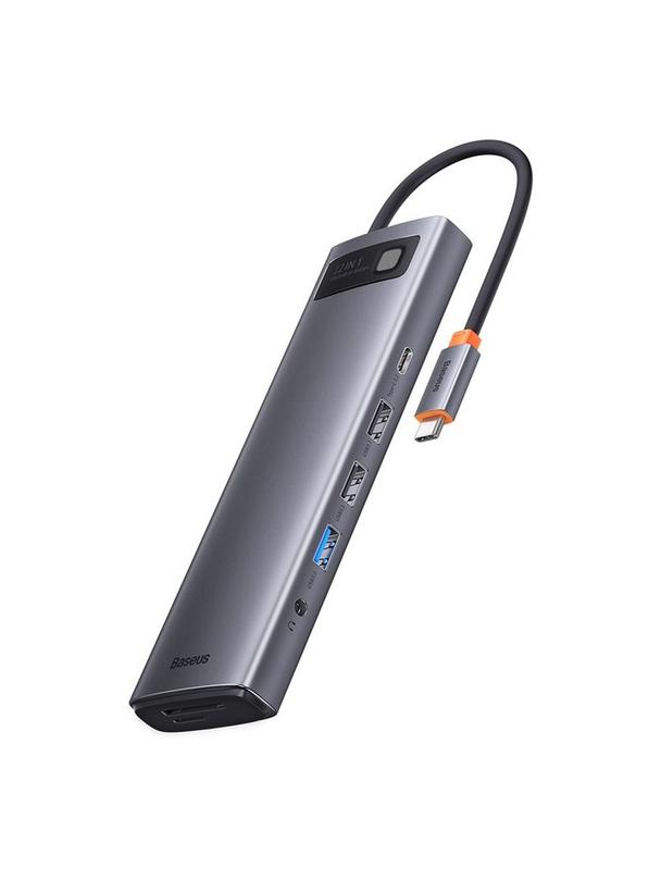 BASEUS adapter HUB 12w1 Typ C WKWG020213/BS-OH037 0,2 m szary