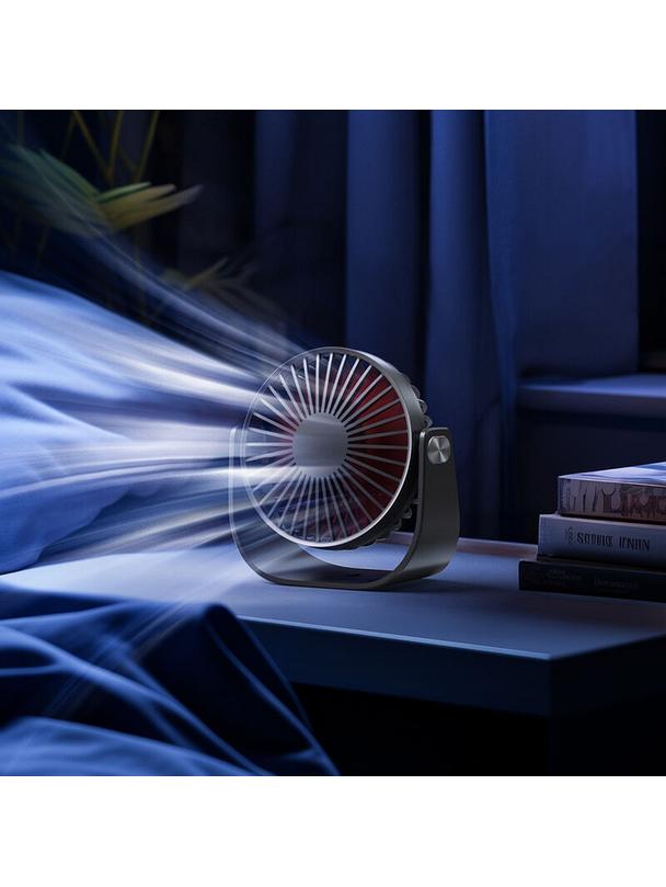 Wentylator / wiatrak biurkowy LLD-F82 niebieski