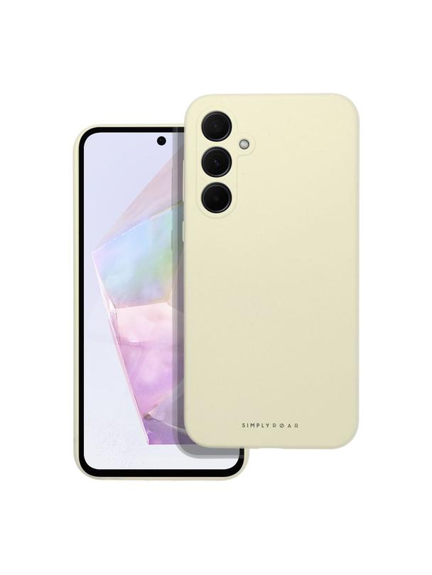 ROAR futerał CLOUD SKIN do SAMSUNG A35 5G Jasnożółty