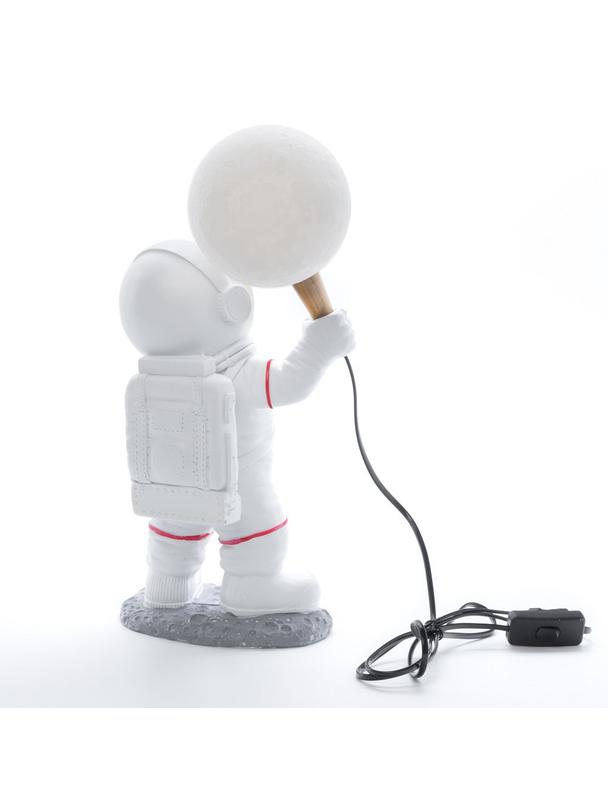 Lampka nocna ASTRONAUTA Art Deco stojący (wzór 1) AMTL