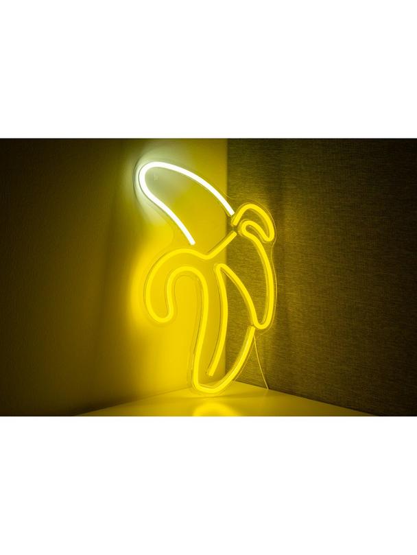 NEON NA ŚCIANĘ LED na USB - Banan model