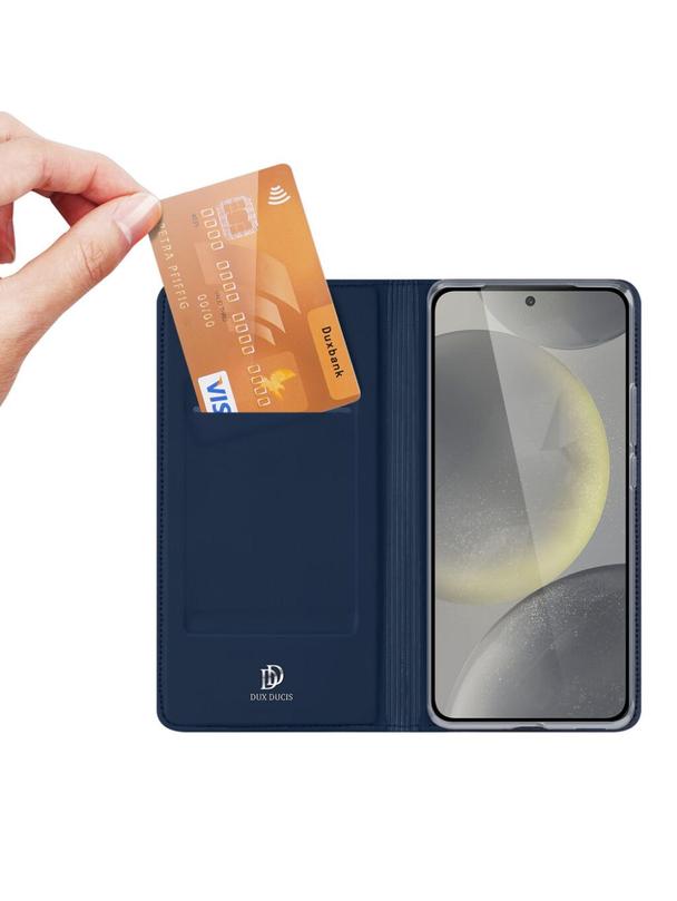 DUX DUCIS kabura SKIN PRO do SAMSUNG S24 FE niebieska