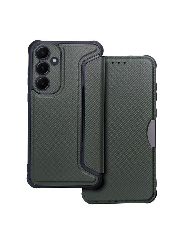 Kabura RAZOR Book do SAMSUNG A55 5G ciemnozielony