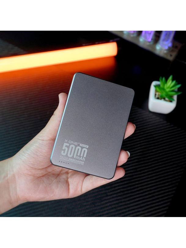 X-ONE Razor Magcharge Ultraslim (7,6mm) power bank kompatybilny z MagSafe 5000mAh