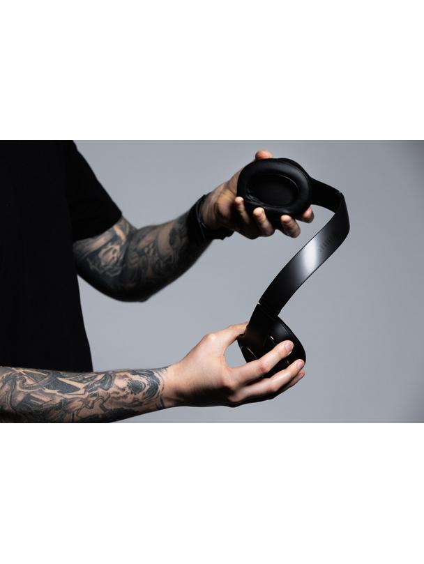 DOQAUS słuchawki bezprzewodowe bluetooth nagłowne VOGUE 9 2w1 czarne