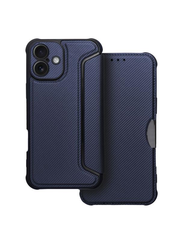 Kabura RAZOR Book do IPHONE 16 Plus niebieski