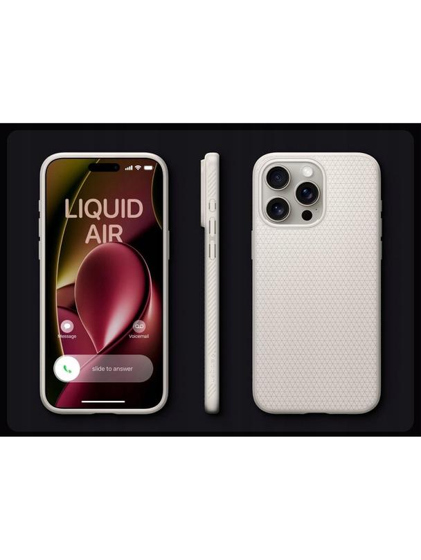 SPIGEN futerał LIQUID AIR do IPHONE 16 Pro matte black