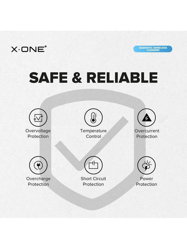 Ładowarka Bezprzewodowa X-ONE kompatybilna z Magsafe 15W