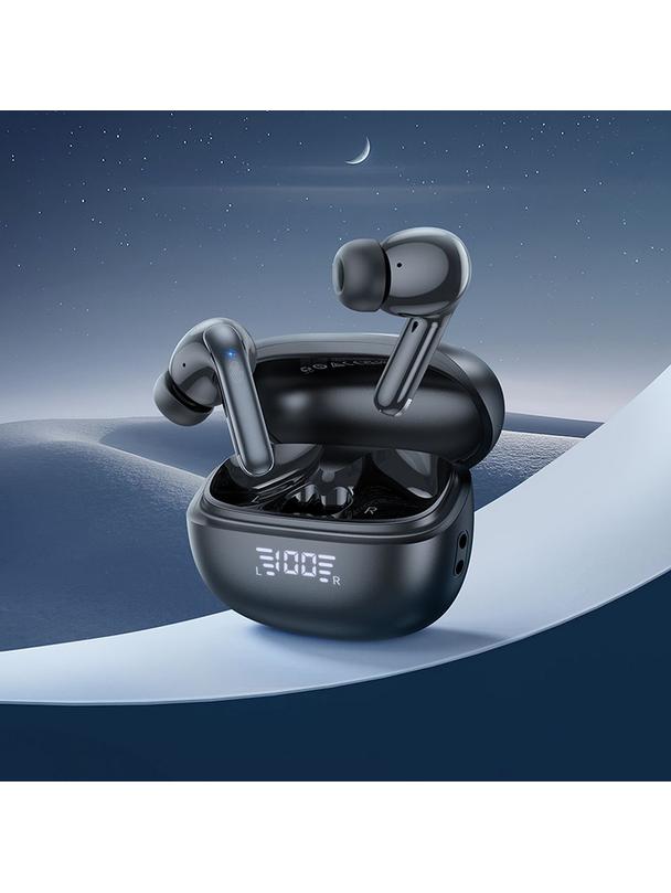 Słuchawki bezprzewodowe douszne Hoco TWS ANC + ENC EQ5 czarne