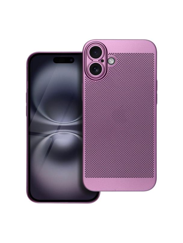 Futerał BREEZY do IPHONE 16 Plus fioletowy