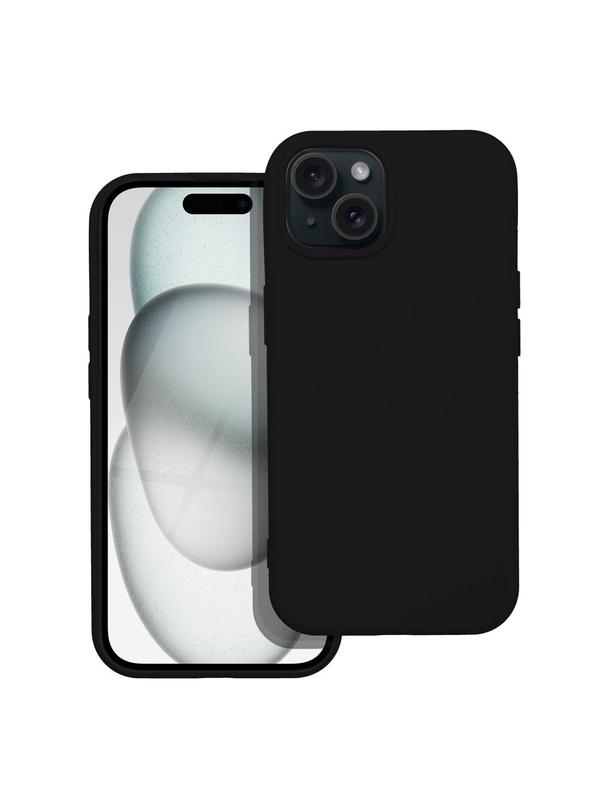 Futerał SILICONE do IPHONE 15 Plus czarny