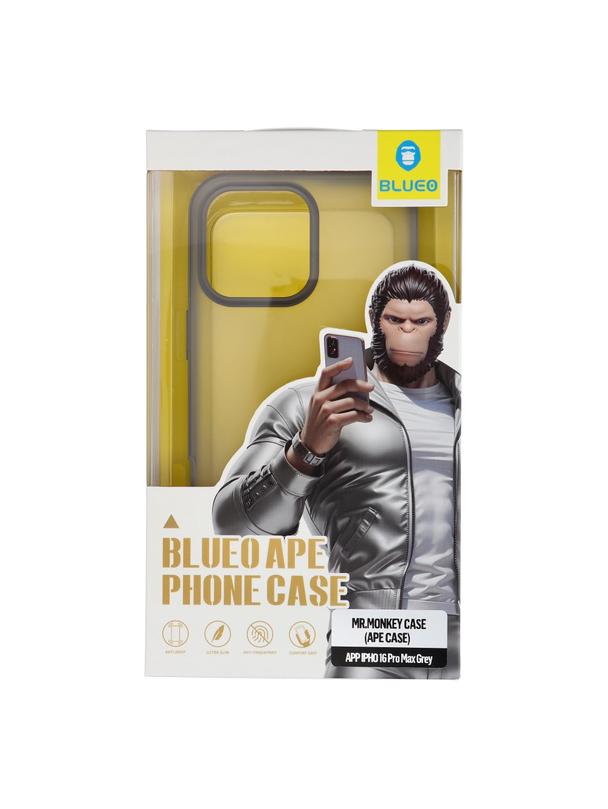 BLUEO APE Phone Case - Apple iPhone 16 Pro Max szary