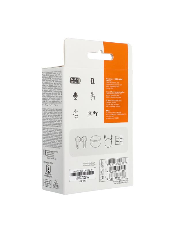 Słuchawki bezprzewodowe douszne Creative Zen Air Dot czarne