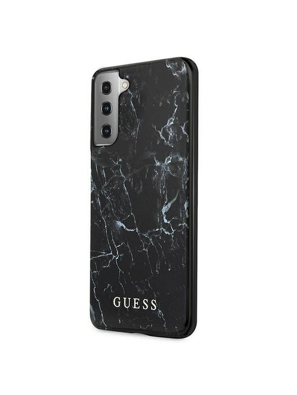 GUESS futerał do SAMSUNG S21 Plus GUHCS21MPCUMABK (Marble) czarny