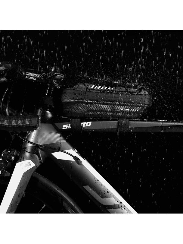 WILDMAN sakwa rowerowa na ramę na zamek 1L ES5 czarna