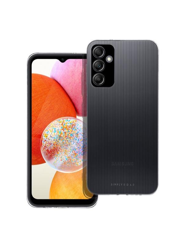 ROAR futerał PURE SIMPLE FIT do SAMSUNG A14 Transparentny