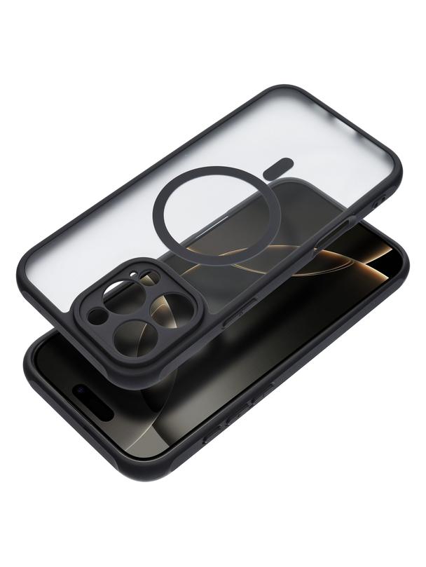 Futerał FULL MATTE MAG COVER kompatybilny z MagSafe do IPHONE 16 Pro Max czarny