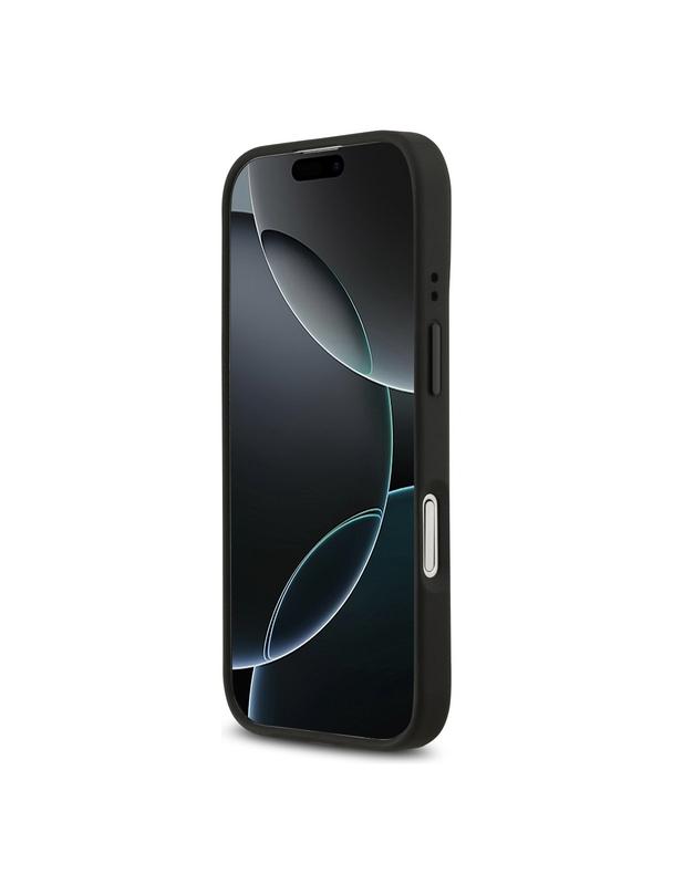 BMW futerał do IPHONE 17 kompatybilny z MagSafe BMHMP17S25PCCSCAK (PU Carbon Logo) anthracite
