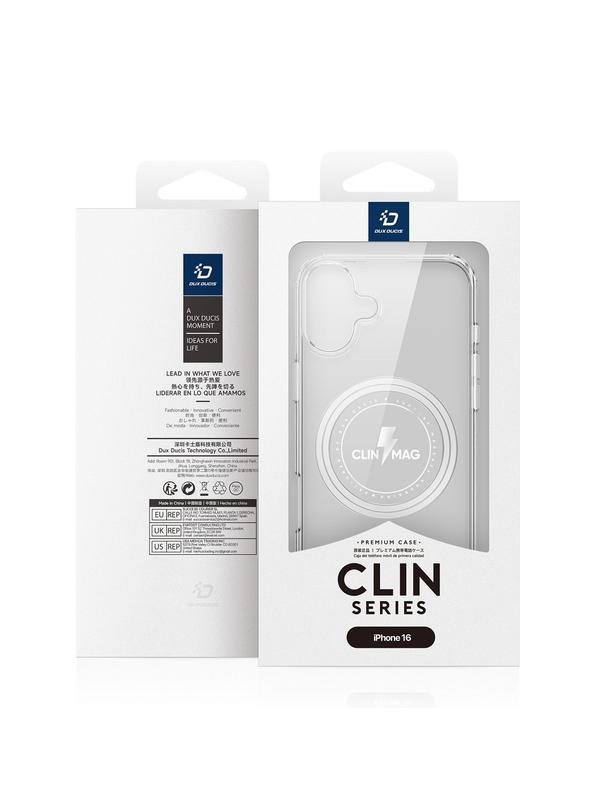 DUX DUCIS futerał CLIN MAG kompatybilny z MagSafe do IPHONE 16 transparentny