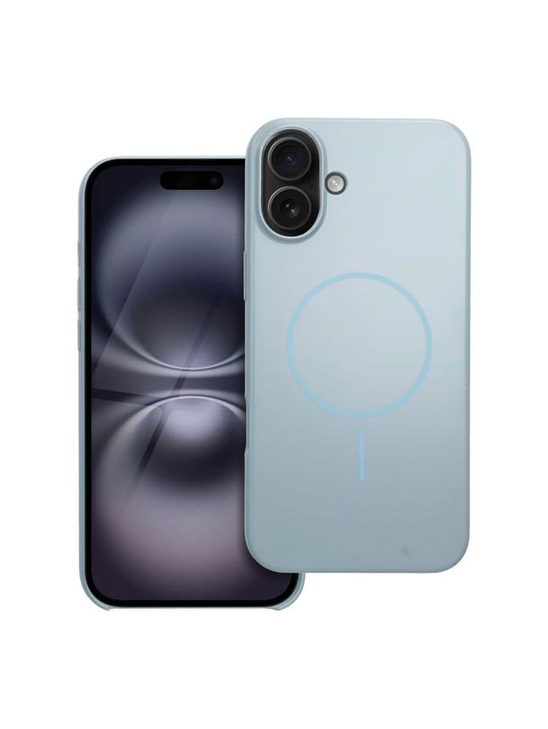 Glossy Mag Cover kompatybilny z MagSafe pasuje do IPHONE 16 PLUS miętowy