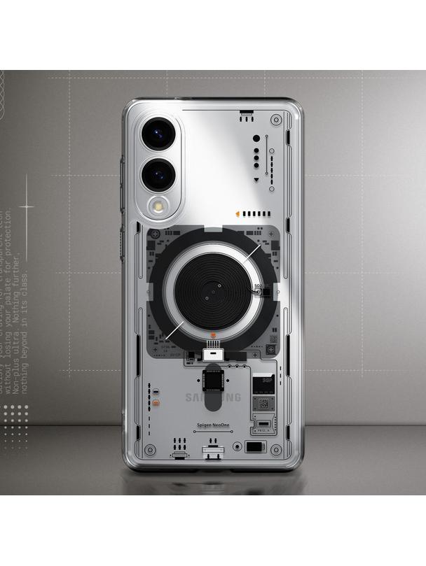 SPIGEN futerał ULTRA HYBRID MAG kompatybilny z MagSafe do SAMSUNG S25 Edge neo one