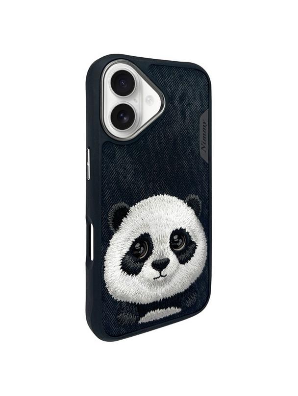 NIMMY futerał BIG EYED PET 2.0 Panda do IPHONE 16 czarny