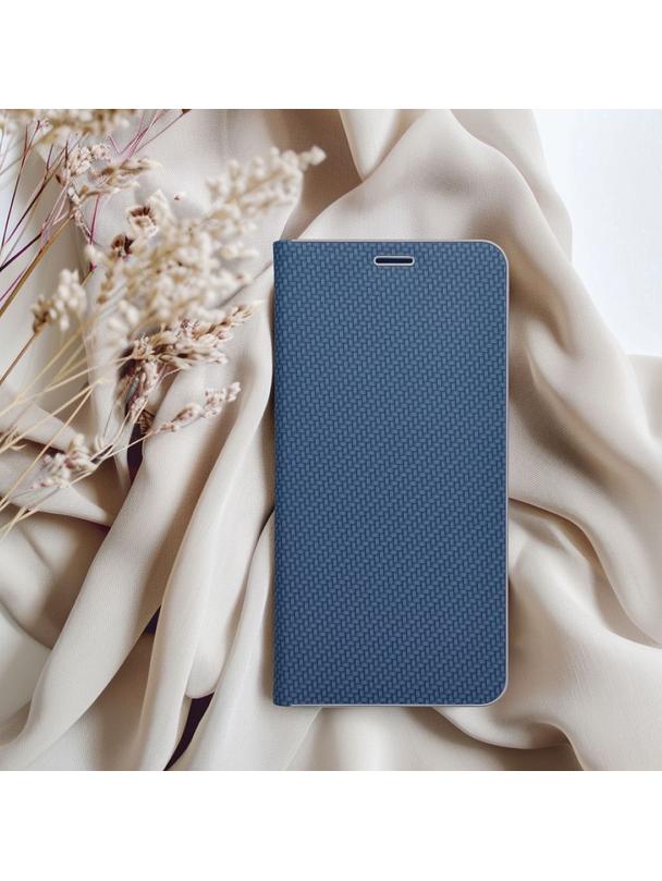 Kabura LUNA Book Carbon do SAMSUNG A23 5G niebieski