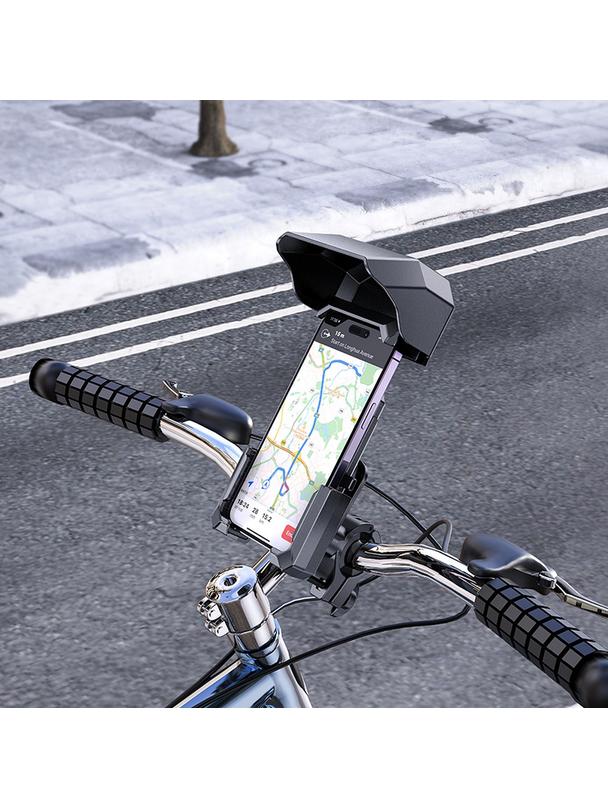 Uchwyt na telefon do roweru / motocykla Hoco do kierownicy H31 czarny