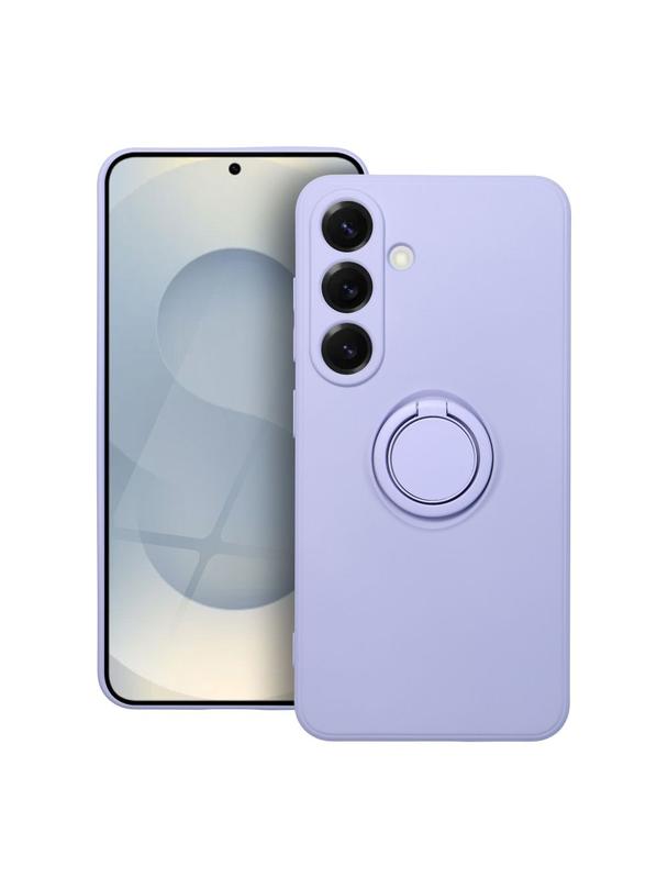 Futerał SILICONE RING do SAMSUNG S25 fioletowy