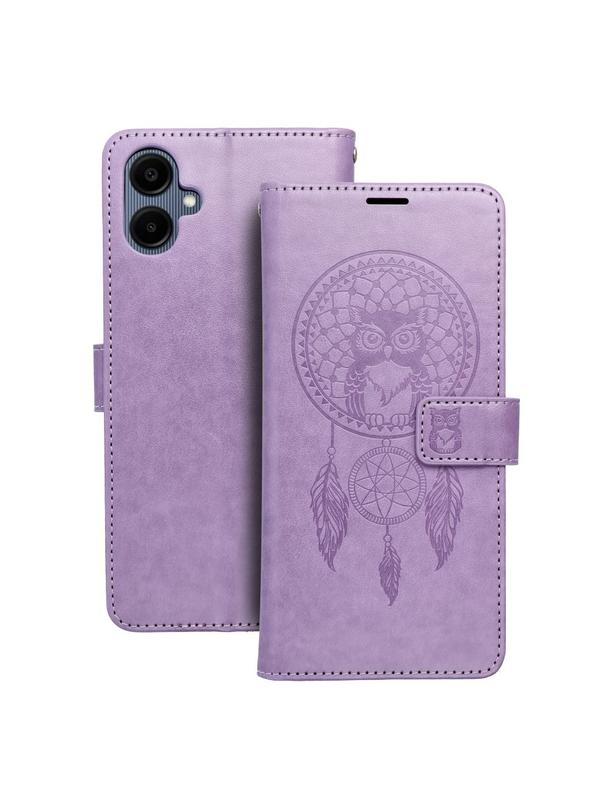 Kabura MEZZO Book do SAMSUNG A06 łapacz snów fioletowy