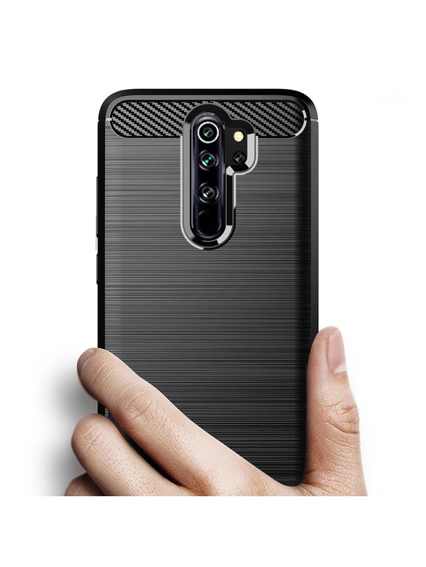 Futerał CARBON do XIAOMI Redmi Note 8 Pro czarny