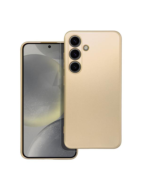Futerał METALLIC do SAMSUNG S24 złoty