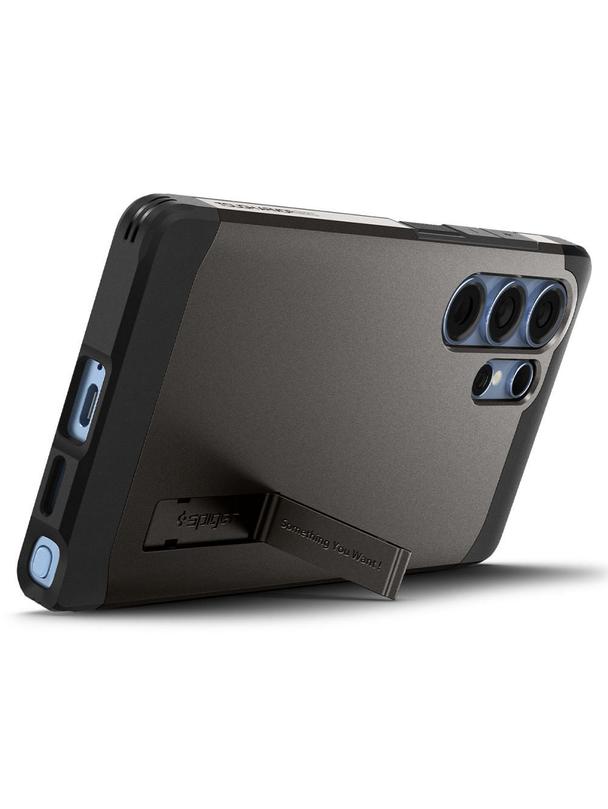 SPIGEN futerał TOUGH ARMOR kompatybilny z MagSafe do SAMSUNG S25 Ultra gunmetal