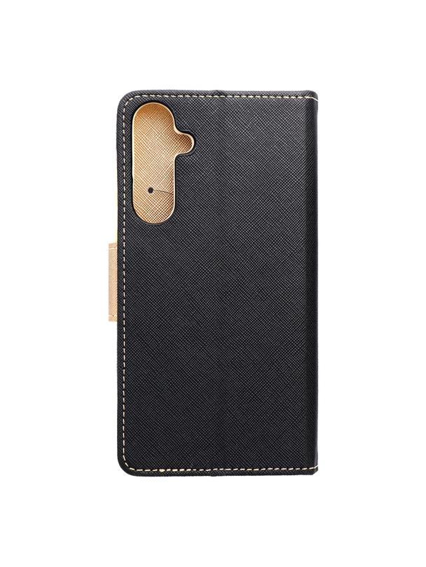 Kabura FANCY Book do SAMSUNG A35 czarno złoty